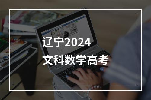 辽宁2024文科数学高考