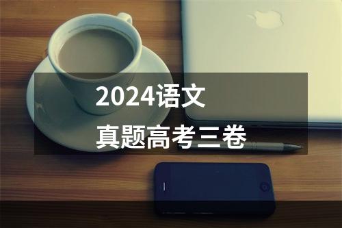 2024语文真题高考三卷