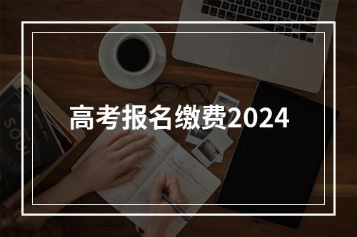 高考报名缴费2024