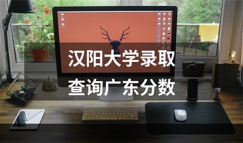 汉阳大学录取查询广东分数