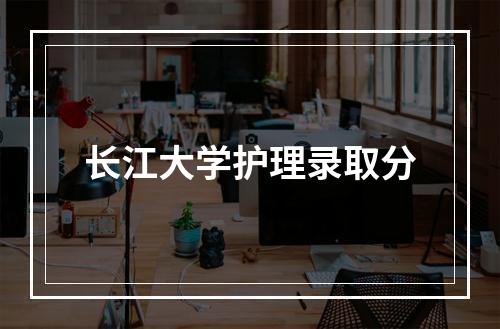 长江大学护理录取分