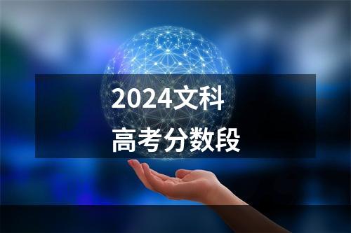 2024文科高考分数段