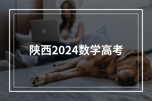 陕西2024数学高考