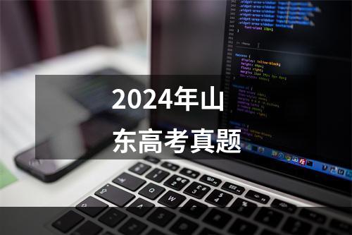 2024年山东高考真题