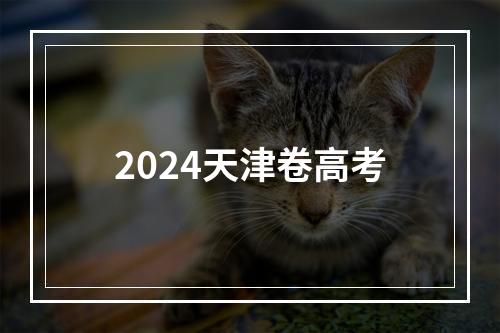 2024天津卷高考