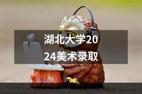 湖北大学2024美术录取