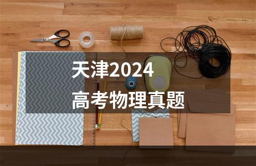 天津2024高考物理真题