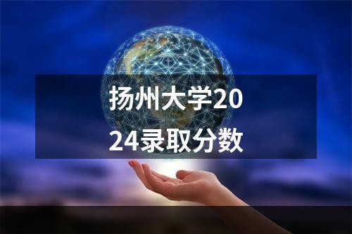 扬州大学2024录取分数