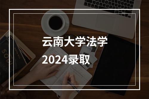 云南大学法学2024录取