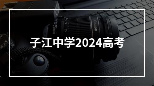 子江中学2024高考