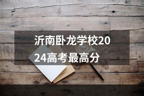 沂南卧龙学校2024高考最高分