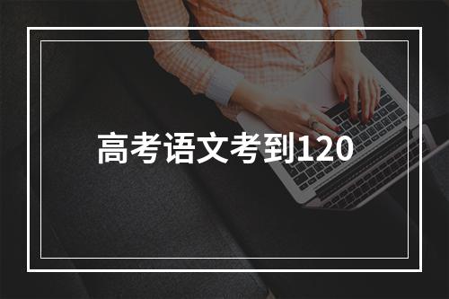 高考语文考到120