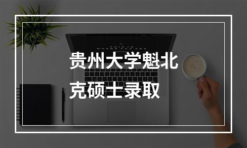 贵州大学魁北克硕士录取