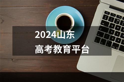 2024山东高考教育平台