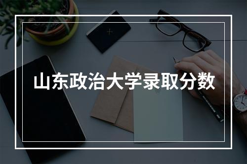 山东政治大学录取分数