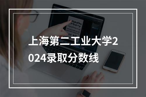 上海第二工业大学2024录取分数线