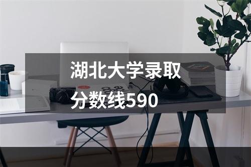 湖北大学录取分数线590