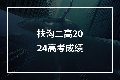 扶沟二高2024高考成绩