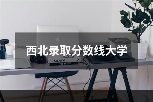 西北录取分数线大学