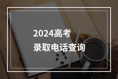 2024高考录取电话查询