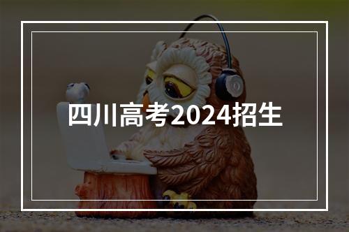 四川高考2024招生