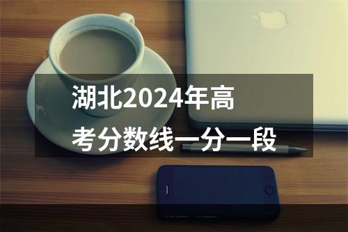 湖北2024年高考分数线一分一段