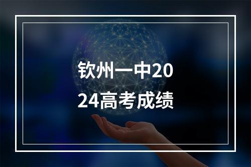 钦州一中2024高考成绩