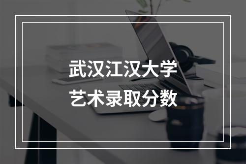 武汉江汉大学艺术录取分数