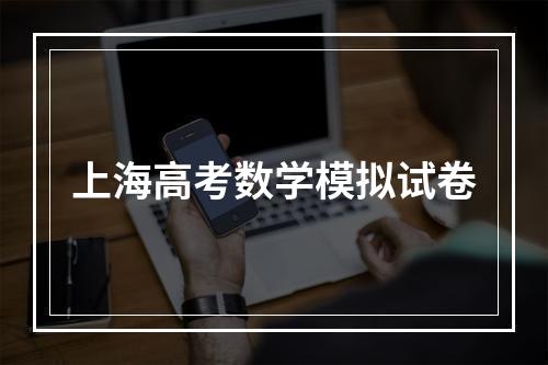 上海高考数学模拟试卷