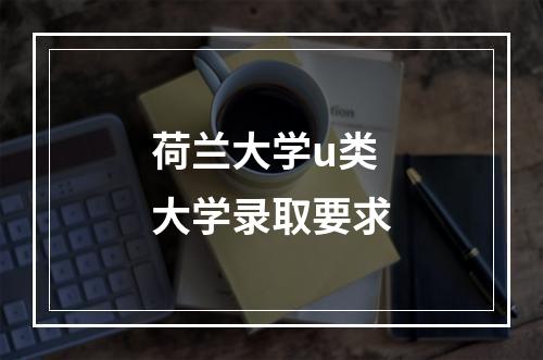 荷兰大学u类大学录取要求