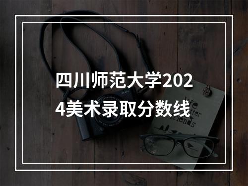 四川师范大学2024美术录取分数线