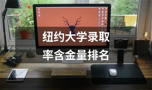 纽约大学录取率含金量排名