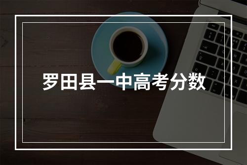 罗田县一中高考分数