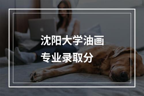 沈阳大学油画专业录取分