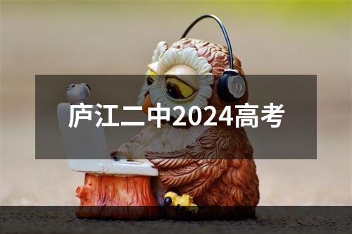 庐江二中2024高考