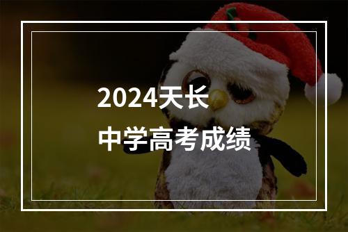 2024天长中学高考成绩