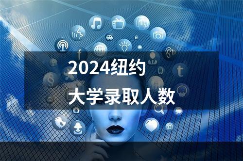 2024纽约大学录取人数