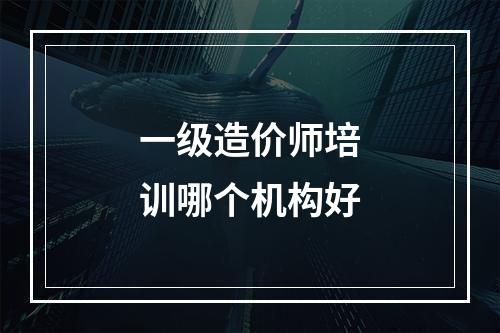 一级造价师培训哪个机构好