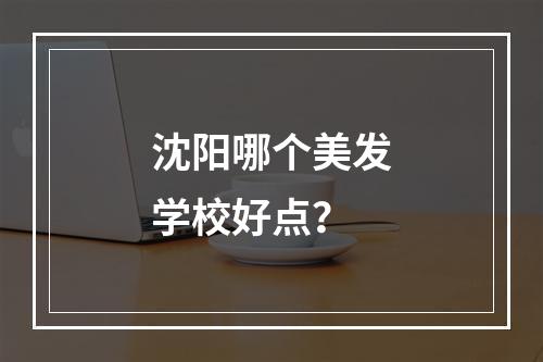 沈阳哪个美发学校好点？