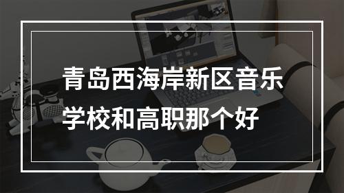 青岛西海岸新区音乐学校和高职那个好