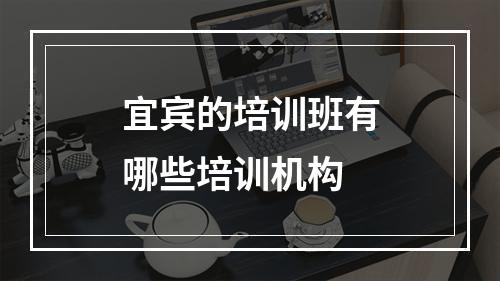 宜宾的培训班有哪些培训机构