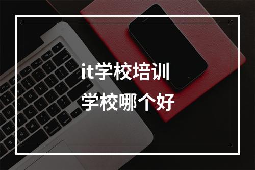 it学校培训学校哪个好