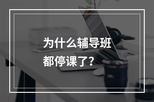 为什么辅导班都停课了？