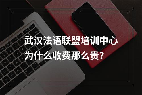 武汉法语联盟培训中心为什么收费那么贵？