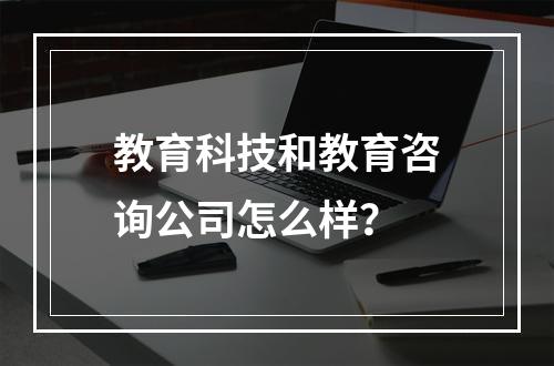 教育科技和教育咨询公司怎么样？