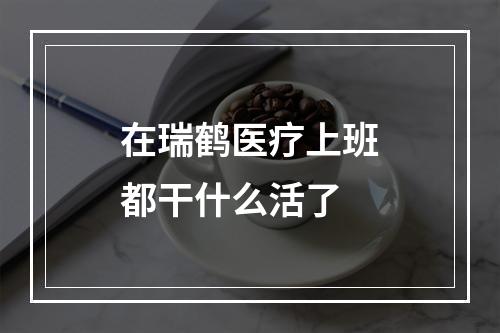 在瑞鹤医疗上班都干什么活了