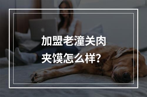 加盟老潼关肉夹馍怎么样？