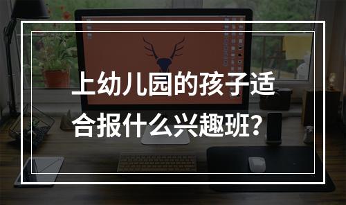 上幼儿园的孩子适合报什么兴趣班？