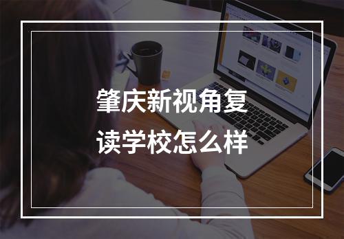 肇庆新视角复读学校怎么样