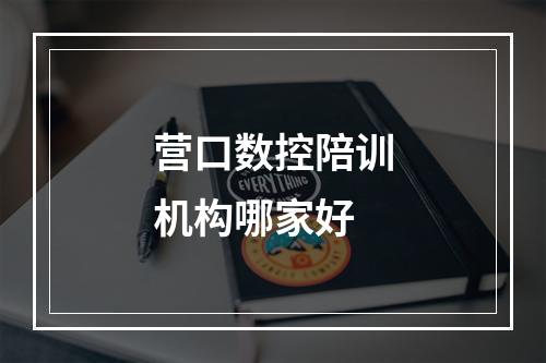 营口数控陪训机构哪家好